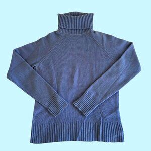 Sutton Studio Blue 100% Cashmere Turtleneck Sweater Bloomingdale's
